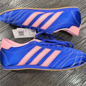 Adidas Originals Taekwondo Lace Women's Blue Shoe Athletic Sneaker size 8.5